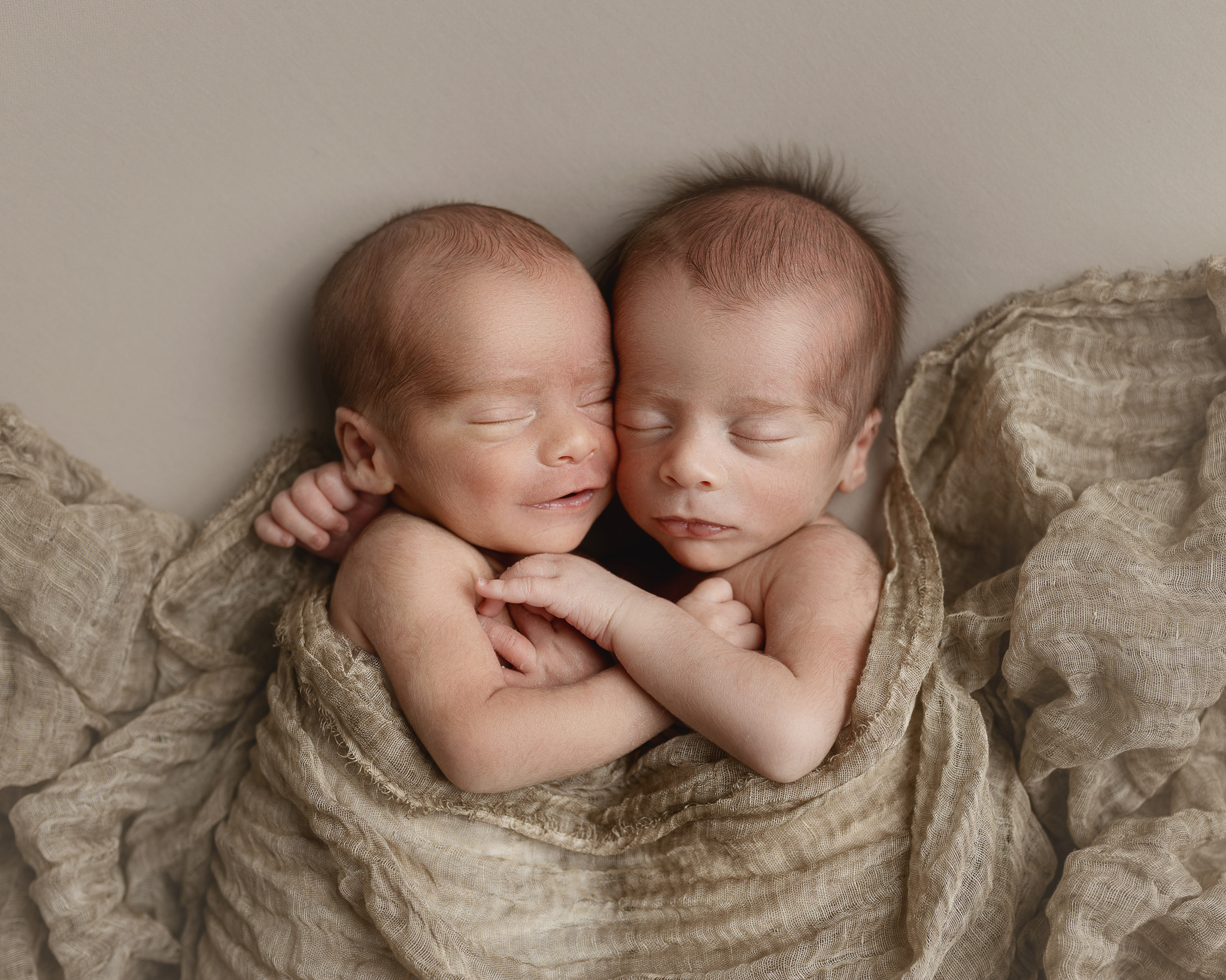 Newborn twins photography East London